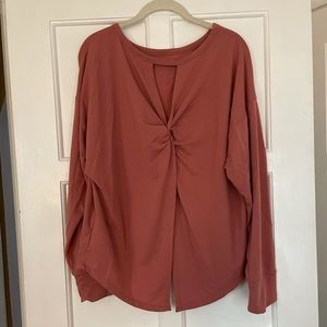 Old Navy Active Open Back Long Sleeve